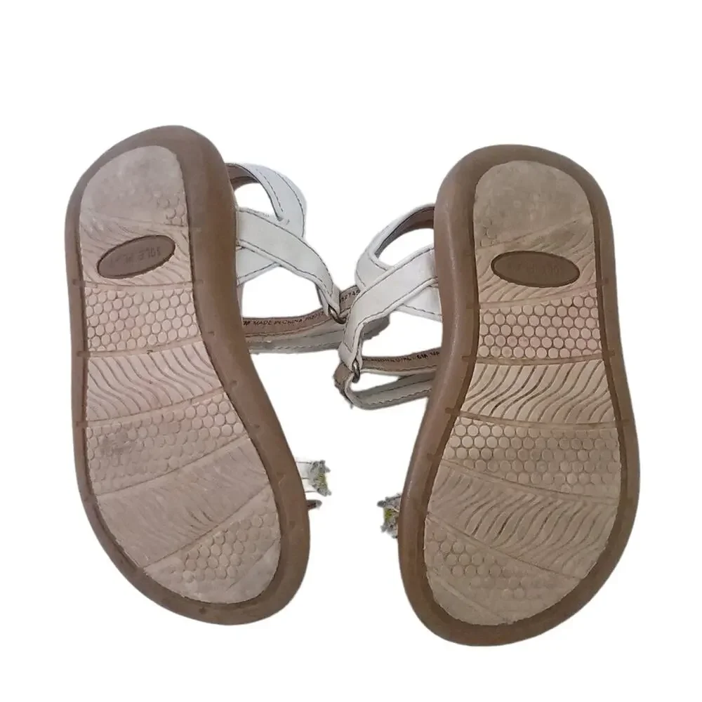 Sole Play Baby Comfort Shoes Sandals Size 6 Cushioned Girls Toddler Floral